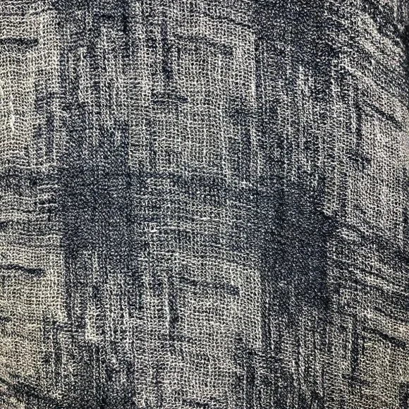 J Jill Pure Jill Linen Blend Blouse Petite Size PM Blue Gray - Picture 6 of 9